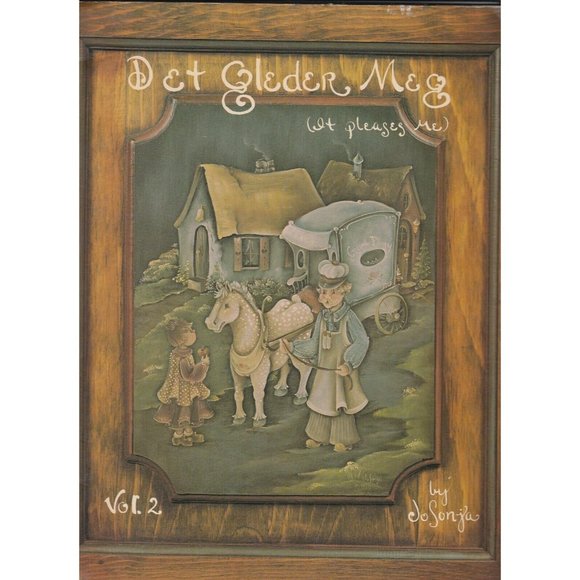 Det Gleder Meg It Pleases Me Vol 2 JoSonja Acrylic Decorative Folk Art Painting - Picture 1 of 2